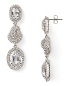 Lora Paolo's delicate crystal knot earrings are an exquisite choice. The cascade of crystals and cubic zirconia ensures this timelss pair will light up every look.