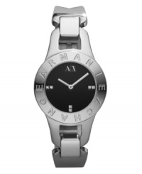Flaunt your fashion with this sleek watch by AX Armani Exchange. Flaunt your fashion with this sleek watch by AX Armani Exchange.