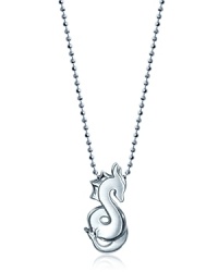 Alex Woo makes it simple to make a statement with this charming sterling silver necklace, finished with a delicate dragon pendant. Alex Woo makes it simple to make a statement with this charming sterling silver necklace, finished with a delicate dragon pendant.