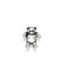 Relive your childhood memories with this cute and lovable sterling silver bear bead. Donatella is a playful collection of charm bracelets and necklaces that can be personalized to suit your style! Available exclusively at Macy's. Relive your childhood memories with this cute and lovable sterling silver bear bead. Donatella is a playful collection of charm bracelets and necklaces that can be personalized to suit your style! Available exclusively at Macy's.