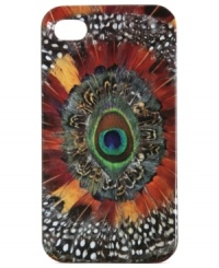 Walk and talk proud with this peacock-printed case for your iPhone as striking colors take flight on this accessory. Approximate length: 2-1/2 inches. Approximate height: 4-3/4 inches. Approximate width: 1/2 inch. Walk and talk proud with this peacock-printed case for your iPhone as striking colors take flight on this accessory. Approximate length: 2-1/2 inches. Approximate height: 4-3/4 inches. Approximate width: 1/2 inch.