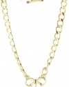 Juicy Couture Charms Gold-Tone-Tone Starter Bow Necklace