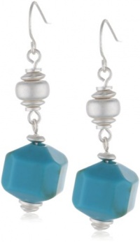 Kenneth Cole New York Urban Naturals Turquoise Geometric Bead Drop Earrings Kenneth Cole New York Urban Naturals Turquoise Geometric Bead Drop Earrings