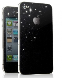 Paele(TM): Glitter Silver Diamond Sparkling Screen Protectors for Iphone 4 & Iphone 4s Anti-scratch, Full Body Front and Back Paele(TM): Glitter Silver Diamond Sparkling Screen Protectors for Iphone 4 & Iphone 4s Anti-scratch, Full Body Front and Back