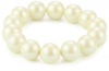 Carolee Pearl Basics Simulated Pearl 14mm Pearl Stretch Bracelet