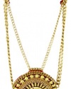 Fiona Paxton Tribal Goddess Buttercup Chain and Beaded Necklace