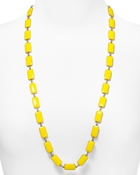 The flamboyance and whimsical colors of the iconic Park Guell in Barcelona plays muse to this tiled necklace from kate spade new york. Wear it to add a surreal touch of sparkle to every look. The flamboyance and whimsical colors of the iconic Park Guell in Barcelona plays muse to this tiled necklace from kate spade new york. Wear it to add a surreal touch of sparkle to every look.