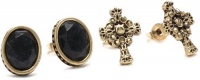 Lucky Brand Gold Cross Stud Set Earrings Lucky Brand Gold Cross Stud Set Earrings