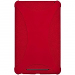 Amzer AMZ94385 Silicone Jelly Soft Skin Fit Case Cover for Asus Nexus 7, Google Nexus 7 - 1 Pack - Retail Packaging - Red Amzer AMZ94385 Silicone Jelly Soft Skin Fit Case Cover for Asus Nexus 7, Google Nexus 7 - 1 Pack - Retail Packaging - Red