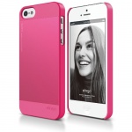 elago S5 Outfit Aluminum and Polycarbonate Dual Case for the iPhone 5 - eco friendly Retail Packaging - Hot Pink elago S5 Outfit Aluminum and Polycarbonate Dual Case for the iPhone 5 - eco friendly Retail Packaging - Hot Pink
