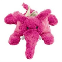 KONG Cozie Elmer the Elephant, Medium Dog Toy, Pink KONG Cozie Elmer the Elephant, Medium Dog Toy, Pink