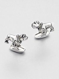 This moving design is the perfect cheeky and fun accent to your wardrobe. 60% pewter/40% brass½ X ¾Imported This moving design is the perfect cheeky and fun accent to your wardrobe. 60% pewter/40% brass½ X ¾Imported