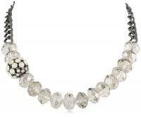 Kenneth Cole New York Modern Opal Faceted Bead & Fireball Frontal Necklace Kenneth Cole New York Modern Opal Faceted Bead & Fireball Frontal Necklace