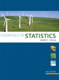 Essentials of Statistics (4th Edition) (Triola Statistics Series) Essentials of Statistics (4th Edition) (Triola Statistics Series)