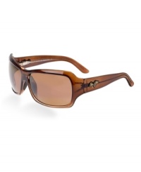 Maui Jim Sunglasses feature PolarizedPlus 2 technology, which wipes out glare and stokes the color with a patented multi-layer design. The lenses feature three rare earth elements, which maximize the transmission of the colors your eyes see naturally. The result is visual acuity, contrast and color that is unrivaled. Maui Jim Sunglasses feature PolarizedPlus 2 technology, which wipes out glare and stokes the color with a patented multi-layer design. The lenses feature three rare earth elements, which maximize the transmission of the colors your eyes see naturally. The result is visual acuity, contrast and color that is unrivaled.