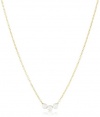 Dogeared Jewels and Gifts 3 Wishes Gold-Plated Silver Stardust Bead Necklace
