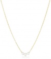 Dogeared Jewels and Gifts 3 Wishes Gold-Plated Silver Stardust Bead Necklace