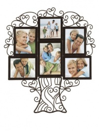 Malden Ironworks Family Tree collage Frame, 6 Opening Malden Ironworks Family Tree collage Frame, 6 Opening