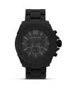 Be a good sport: This boldly colored silicone watch from MICHAEL Michael Kors is a high-impact accessory, featuring an over sized bezel and advanced movement.