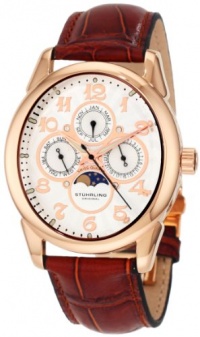 Stuhrling Original Men's '173L.3345E2 Special Reserve 'Aviator Calendar' Swiss Quartz Watch Stuhrling Original Men's '173L.3345E2 Special Reserve 'Aviator Calendar' Swiss Quartz Watch