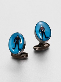 Take a dive into cheeky fun with this resin design. Resin90% copper/10% zinc½ X ¾Imported Take a dive into cheeky fun with this resin design. Resin90% copper/10% zinc½ X ¾Imported