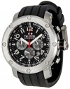 TW Steel Men's TW120 Grandeur Tech Black Silicon Strap Watch