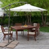 Coral Coast 9-ft. Offset Umbrella Size-Color - 9 - Tuscan