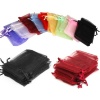 108 pcs drawstring Organza Jewelry Pouch Bags