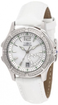 Invicta Women's 1029 Mother-Of-Pearl Dial with Interchangeable Leather Straps Watch Invicta Women's 1029 Mother-Of-Pearl Dial with Interchangeable Leather Straps Watch