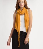 Throw on this airy Mako cotton scarf for a distinctive, effortless look.CottonHand washImported