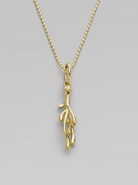 This ocean-inspired design dazzles with diamond accents. Diamonds, .12 tcw18k goldSize, about 1¾Made in ItalyPlease note: Necklace sold separately. This ocean-inspired design dazzles with diamond accents. Diamonds, .12 tcw18k goldSize, about 1¾Made in ItalyPlease note: Necklace sold separately.