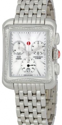 Michele Woman's MWW06U000001 Deco Moderne II Stainless Steel Bracelet Watch Michele Woman's MWW06U000001 Deco Moderne II Stainless Steel Bracelet Watch
