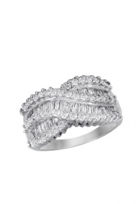Effy Jewlery 14K White Gold Diamond Ring, 1.46 TCW Ring size 7 Effy Jewlery 14K White Gold Diamond Ring, 1.46 TCW Ring size 7