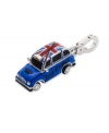 Head to jolly ol' England with this taxi cab charm. Juicy Couture's chic style features colorful epoxy and a lobster clasp. Chain not included. Set in silver tone brass. Approximate drop: 2 inches.