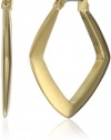 Kenneth Cole New York Modern Sea Gold-Tone Square Hoop Earrings