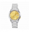Seiko Men's SNKK13 5 Stainless Steel Goldtone Dial Watch