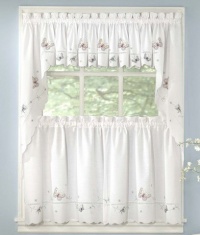 Monarch Butterflies Kitchen Curtain Pair of Swags Monarch Butterflies Kitchen Curtain Pair of Swags