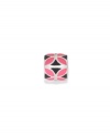 The four-petaled flower in pink and black enamel pops on this sterling silver bead. Donatella is a playful collection of charm bracelets and necklaces that can be personalized to suit your style! Available exclusively at Macy's.