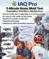IAQ Pro 5-Minute Home Mold Test (Aspergillus, Penicillium, Stachybotrys)