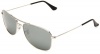 Ray-Ban 0RB3477 003/40 Aviator Sunglasses,Silver Frame/Gray Lens,56 mm