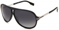 BOSS by Hugo Boss Men's 0398 Polarized Aviator Sunglasses,Matte Black Palladium Frame/Grey Lens,One Size BOSS by Hugo Boss Men's 0398 Polarized Aviator Sunglasses,Matte Black Palladium Frame/Grey Lens,One Size