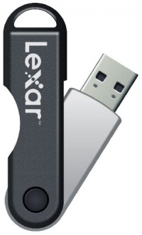 Lexar JumpDrive TwistTurn 16GB USB Flash Drive LJDTT16GASBNA (Silver) Lexar JumpDrive TwistTurn 16GB USB Flash Drive LJDTT16GASBNA (Silver)