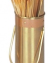 Uniflame Solid Brass Match Holder with Striket & Copper Band