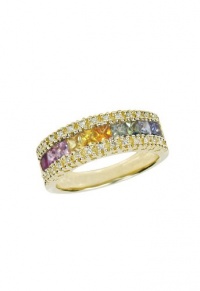 Effy Jewlery Water Colors Sapphire and Diamond Ring, 1.46 TCW Ring size 7 Effy Jewlery Water Colors Sapphire and Diamond Ring, 1.46 TCW Ring size 7