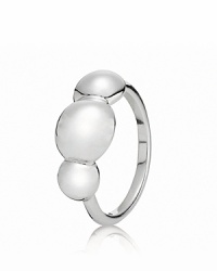 Bubbly and beautiful, this sterling silver ring from PANDORA enhances your stable of styles. Bubbly and beautiful, this sterling silver ring from PANDORA enhances your stable of styles.