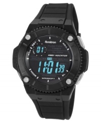 This digital watch from Armitron is built to last with multiple functions and an LCD display. This digital watch from Armitron is built to last with multiple functions and an LCD display.