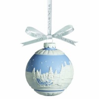 Wedgwood ® 2010 Sleigh Ride Blue Ornament Wedgwood ® 2010 Sleigh Ride Blue Ornament