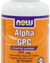 Now Foods Alpha Gpc 300mg, Veg-Capsules, 60-Count