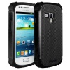 HHI Aero Armor Case for Samsung Galaxy S3 Mini - Black (Package include a HandHelditems Sketch Stylus Pen)