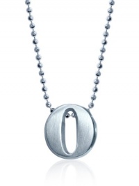 Alex Woo Little Letters Sterling Silver Letter O Pendant Necklace, 16 Alex Woo Little Letters Sterling Silver Letter O Pendant Necklace, 16